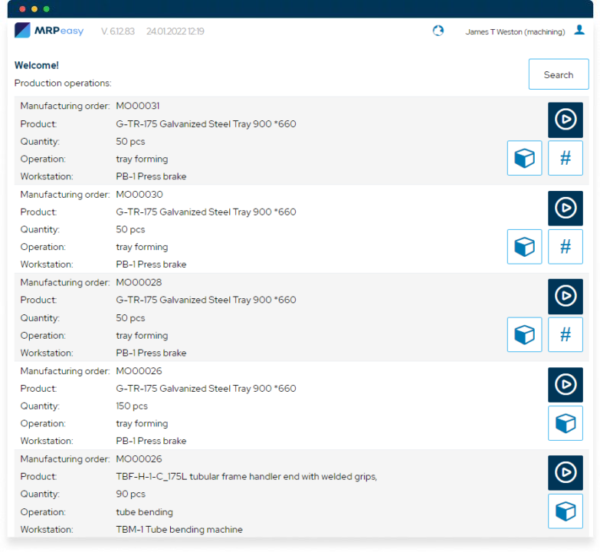 Production Tracking Software Mrpeasy