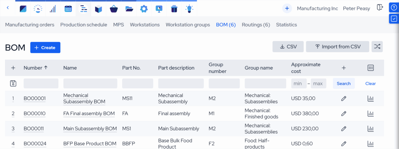 Recipe Management Software